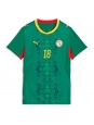 Ženske Nogometnih dresov Senegal Ismaila Sarr #18 Gostujoči SP 2026 Kratki rokavi Ženske Nogometnih dresov Senegal Ismaila Sarr #18 Gostujoči SP 2026 Kratki rokavi